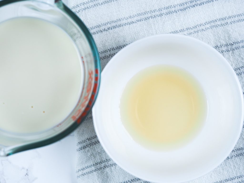 homemade vegan buttermilk