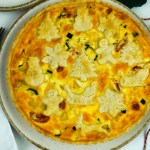 festive quiche