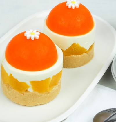 no bake orange cheesecake