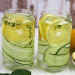 cucumber lemon water