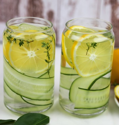cucumber lemon water