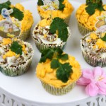 vegan carrot cake muffin