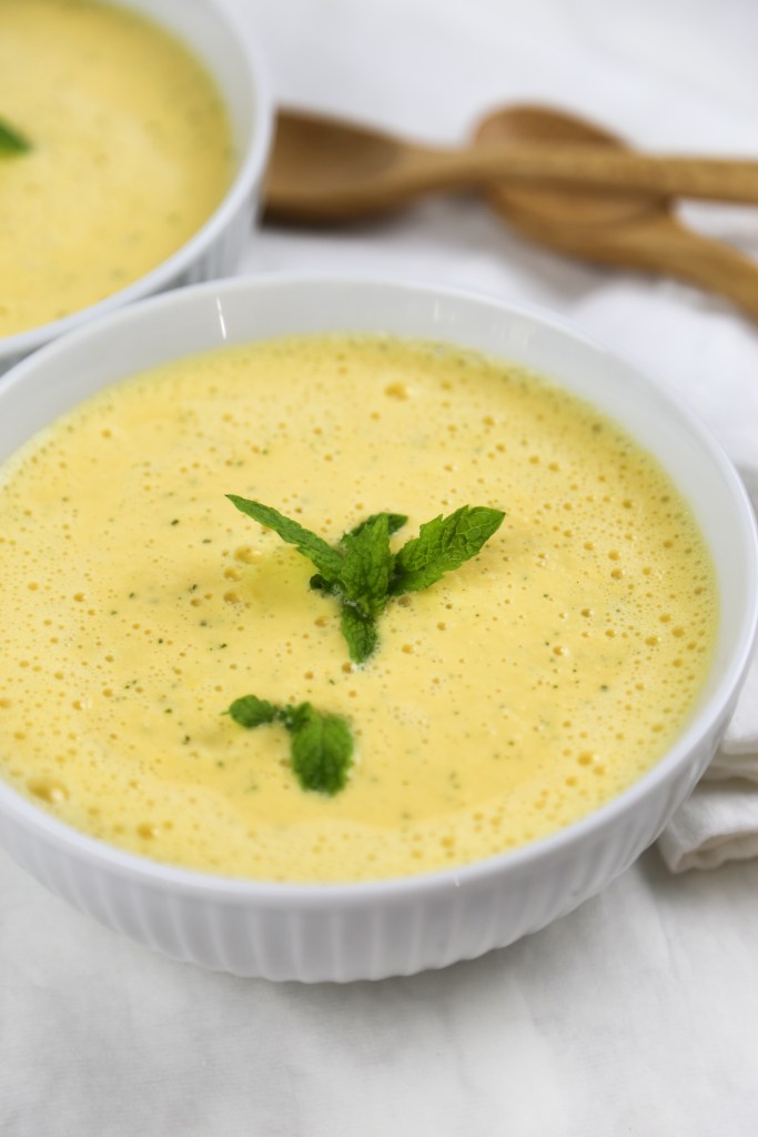 chilled cantaloupe soup 