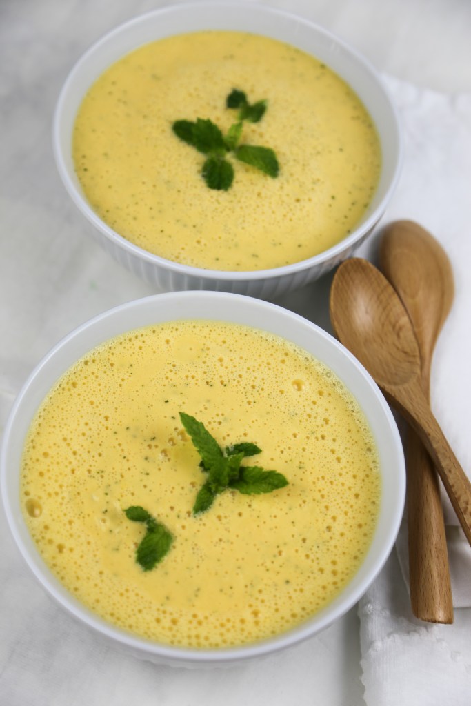 chilled cantaloupe soup 