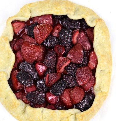 berry galette