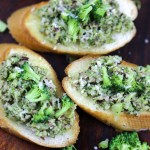 bruschetta with broccoli