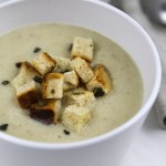 celery and chestnut soup