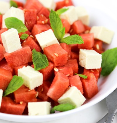 watermelon and feta salad