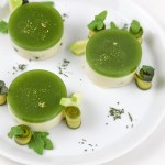 vegan cucumber mousse