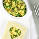 vegan egg salad sandwich
