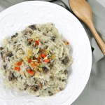 mushroom risotto
