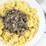 mushroom stroganoff